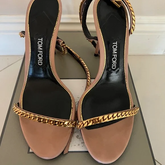 Tom Ford chain sandal 39.5 - Picture 1 of 4